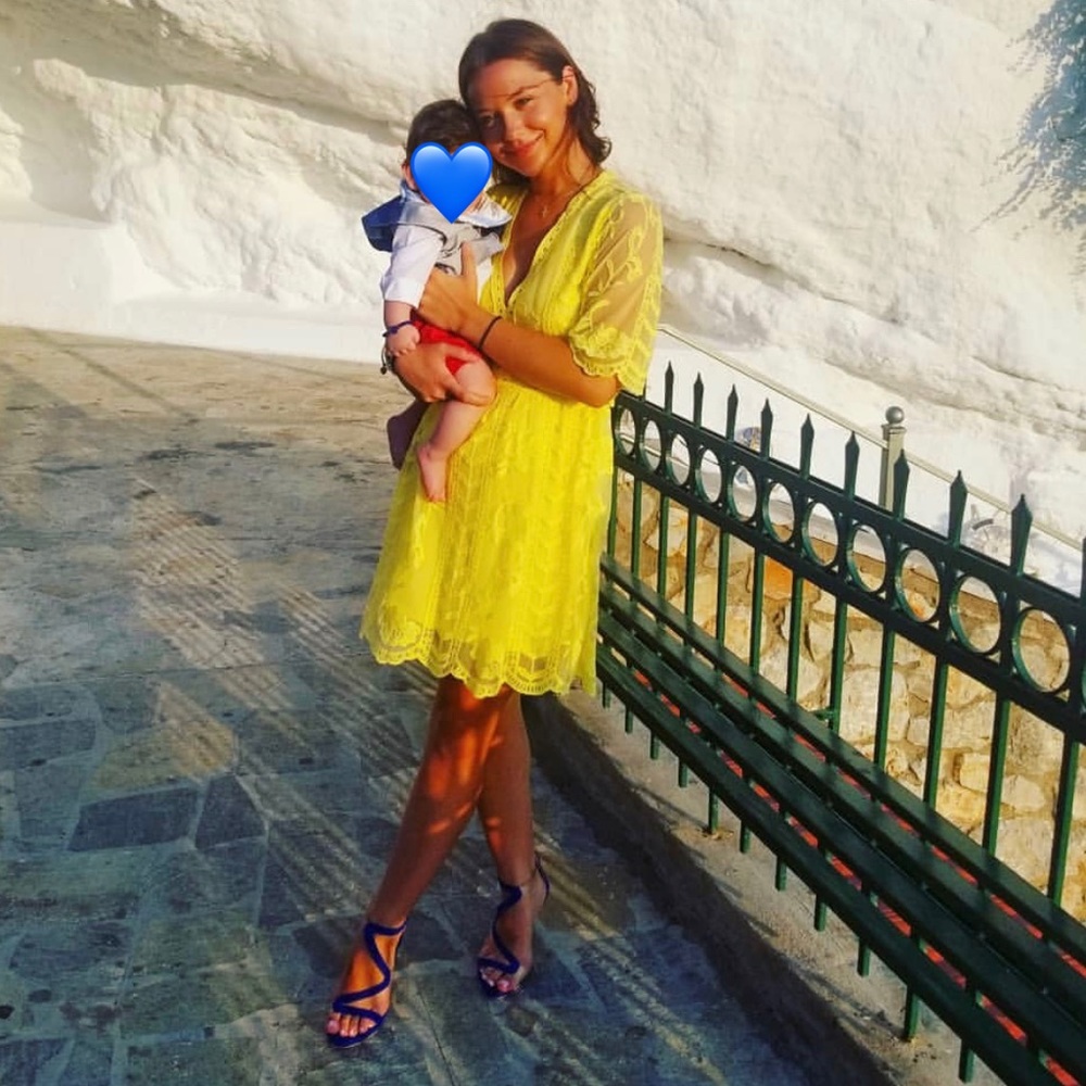 Beautiful Yellow lace dress